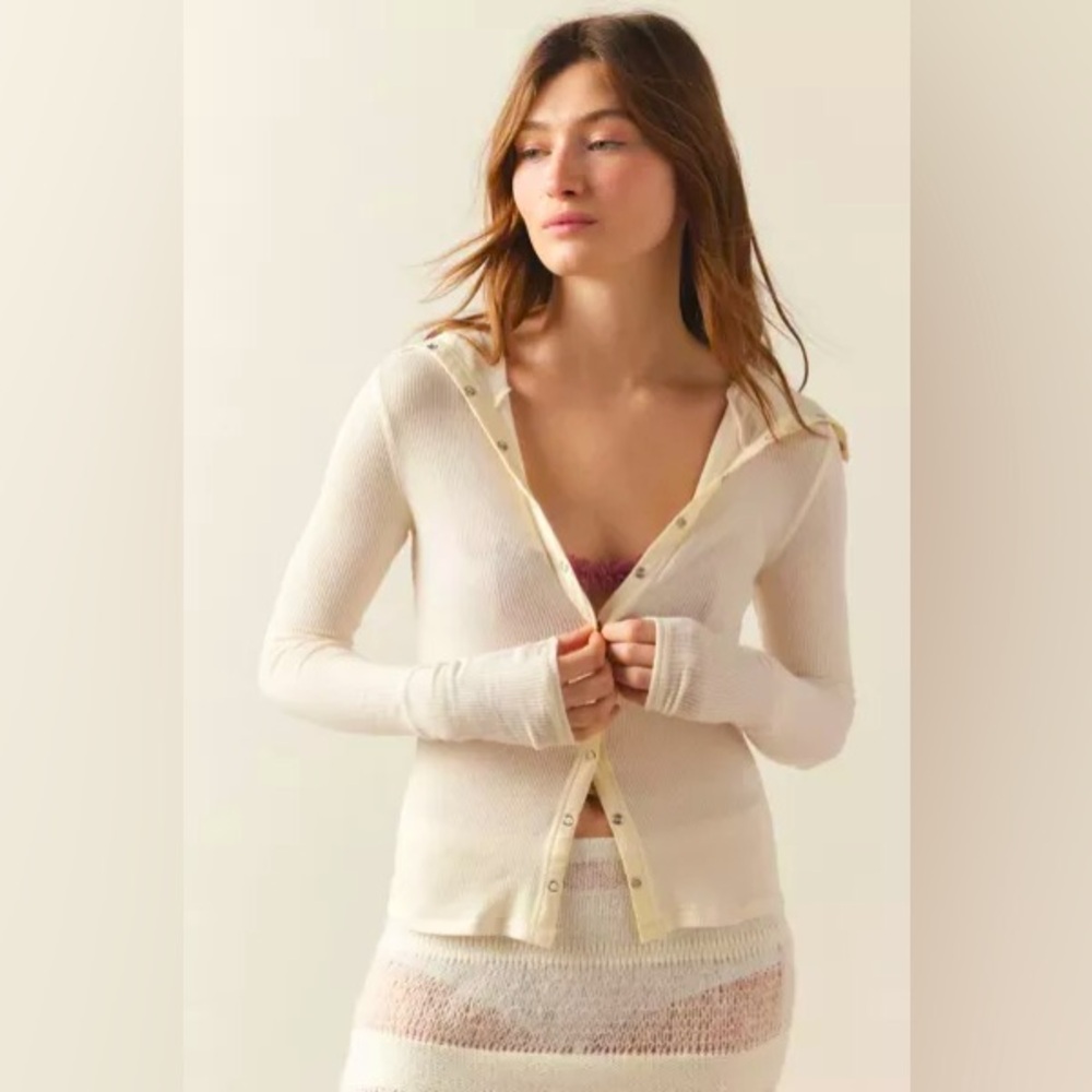 Urban Outfitters Ivory Cardigan, NWTS, L